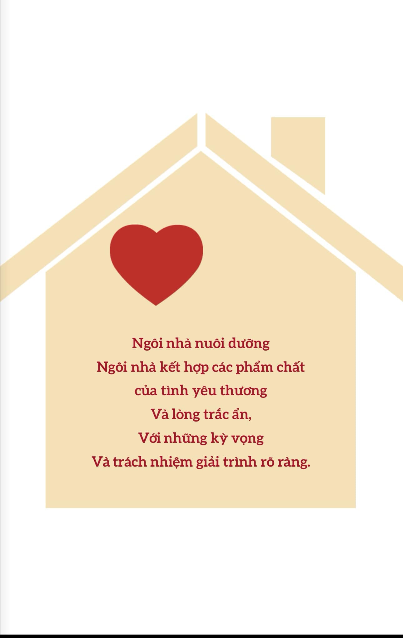 Ngôi Nhà Nuôi Dưỡng - Bí quyết cùng con trưởng thành với yêu thương và trách nhiệm.