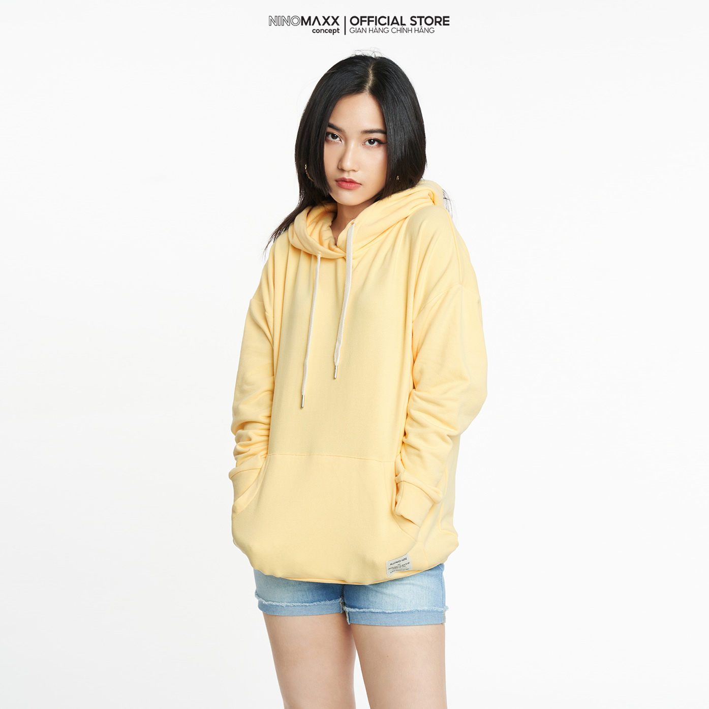 NINOMAXX Áo hoodies Nữ tay dài cotton 2204007