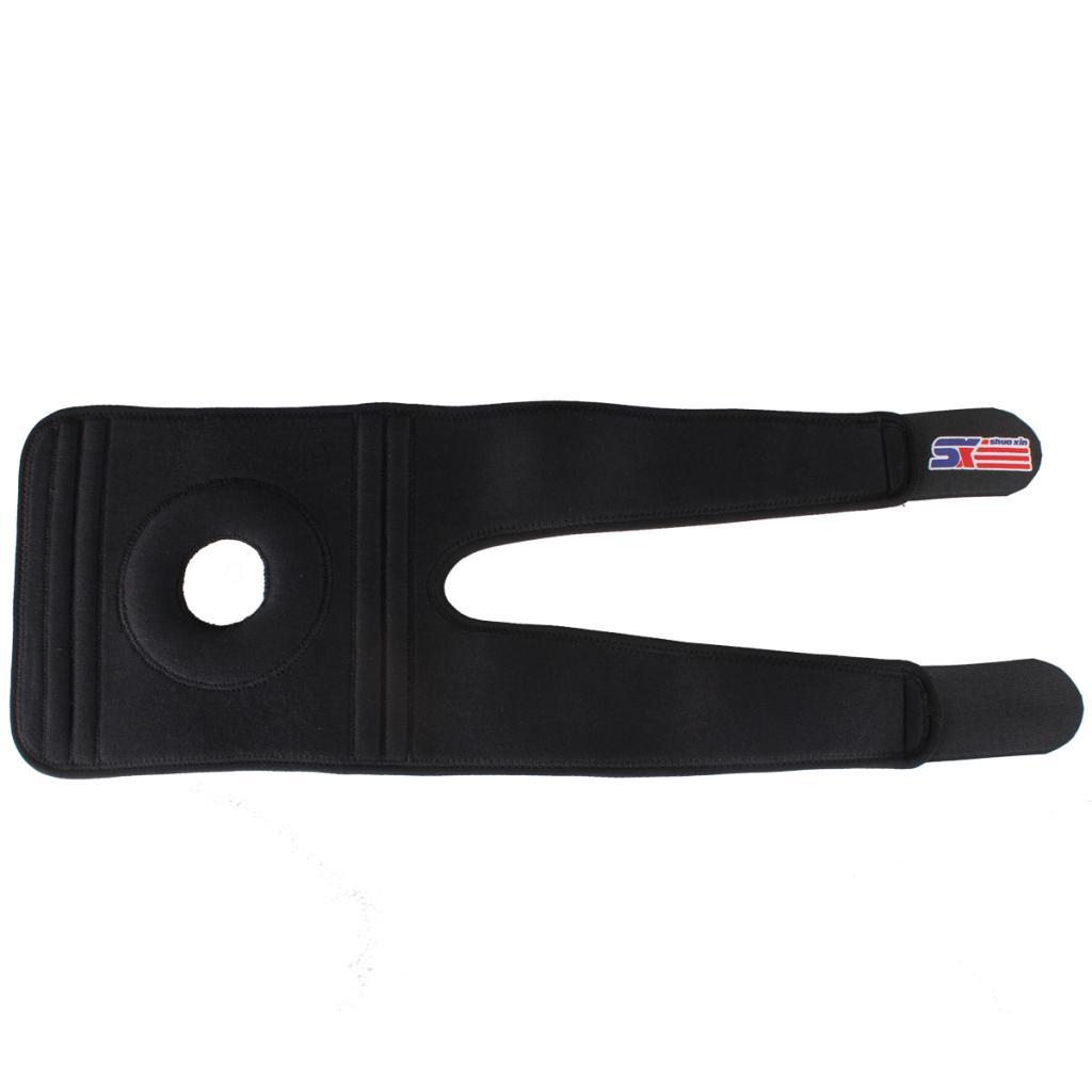 2 Pieces Adjustable Sports knee Brace Pair Knee Support Sleeve Wrap Pads for Running,Basketball