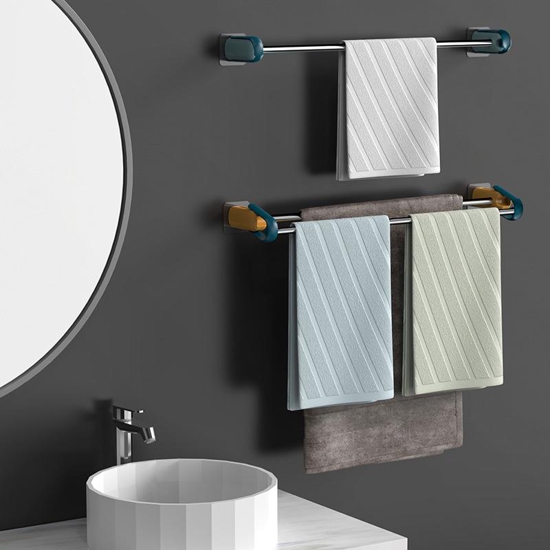 Giá treo khăn tắm gắn tường không cần khoan tiện lợi bền bỉ