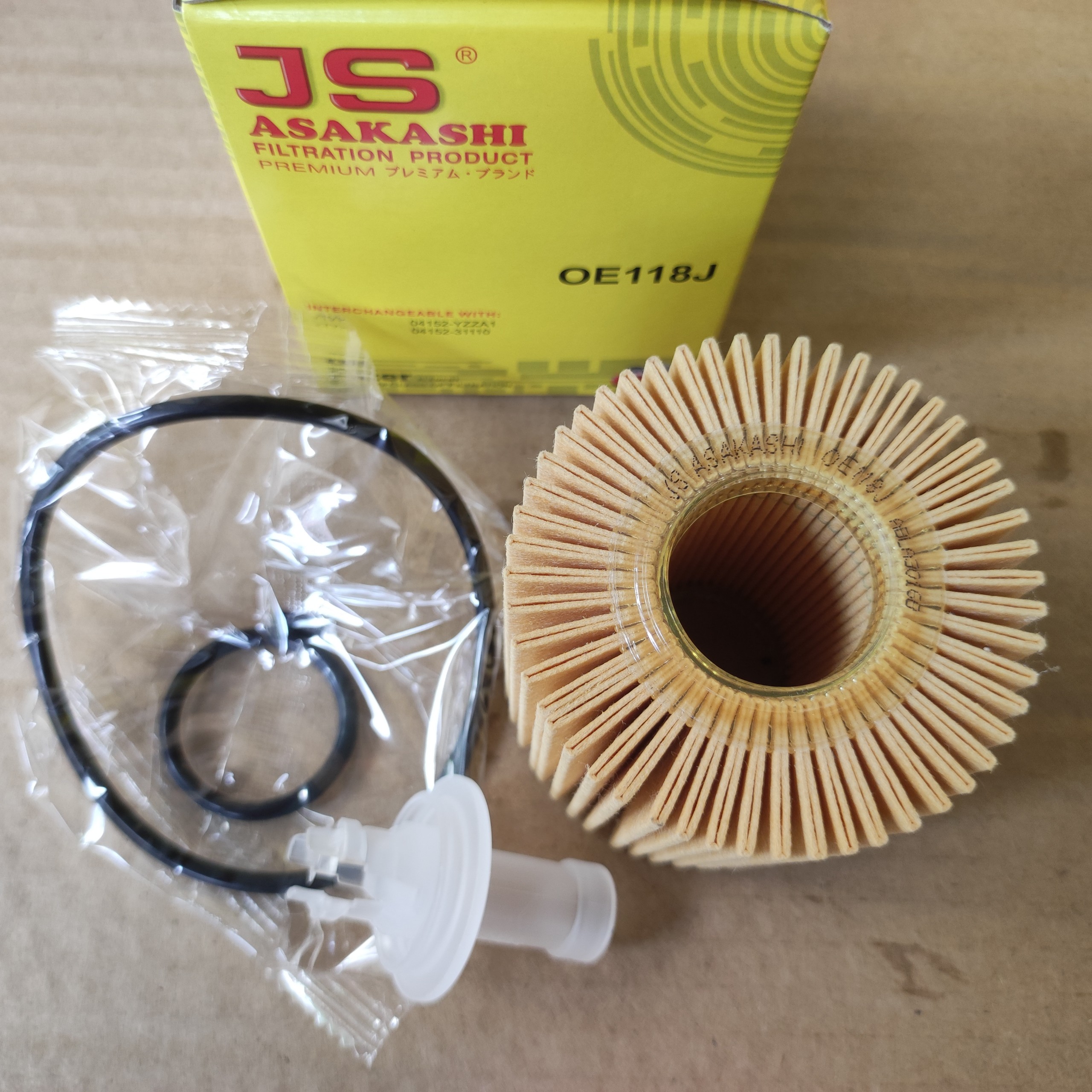 Lọc nhớt Toyota Corolla 1.4L 2014-2019 - OE118J