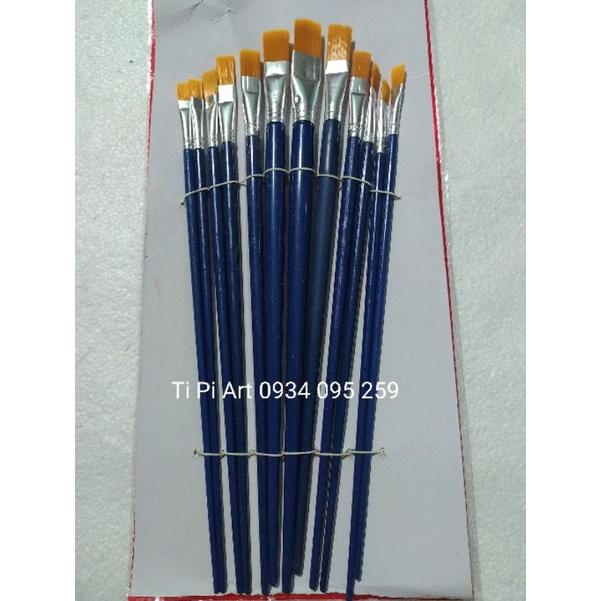 Bộ cọ vẽ Tranh Tường GIÁ RẺ 12 cây lớn