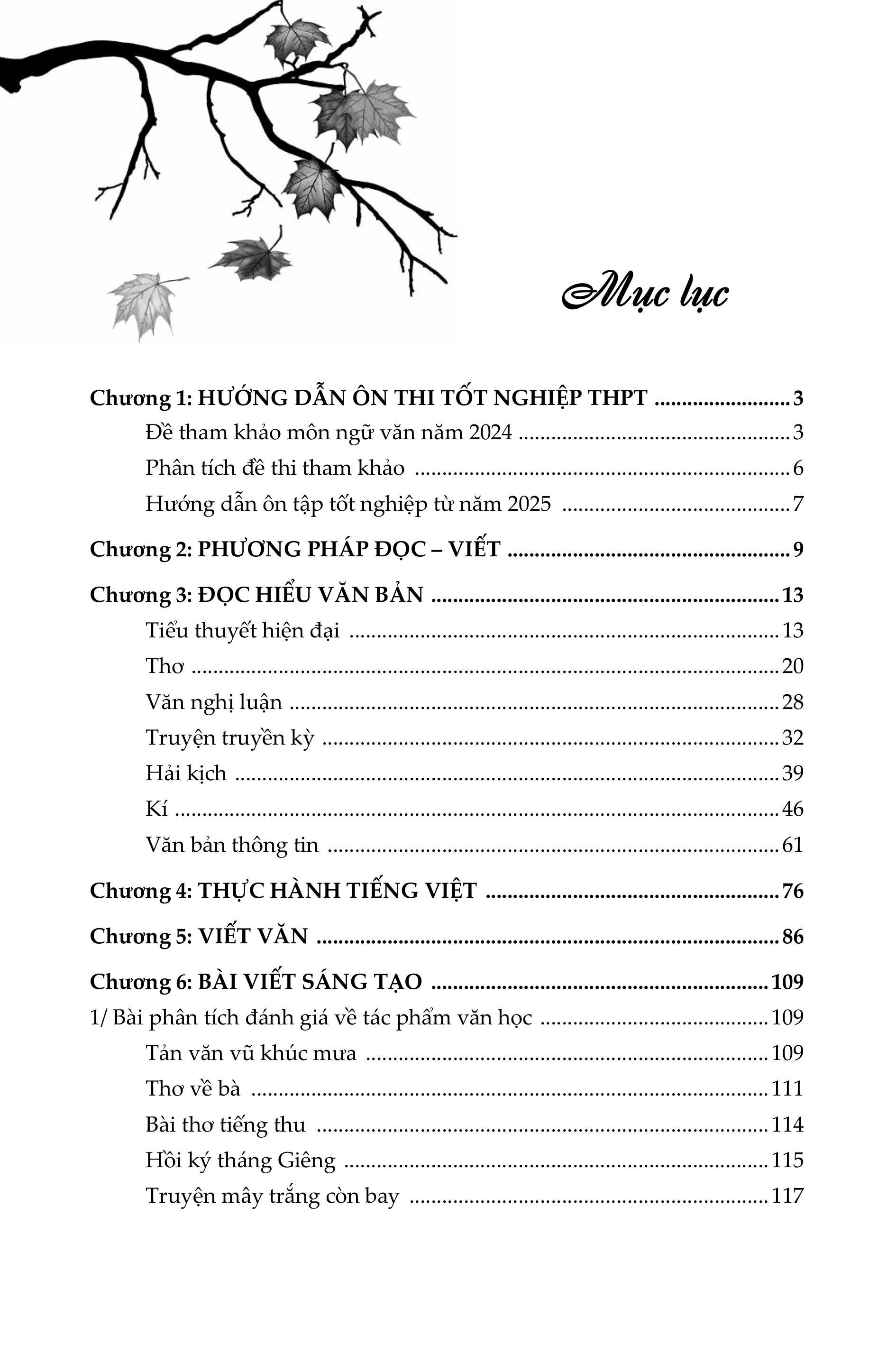 Sách - Hướng Dẫn Ôn Thi Tốt Nghiệp Trung Học Phổ Thông - Môn Ngữ Văn