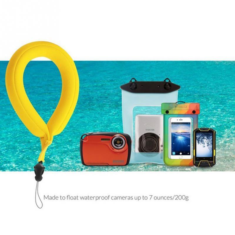 Dây đeo cổ tay xốp màu vàng di động cho Gopro Hero 4 5 6 7 8 9 10 Xiao mi Yi Sjcam Sj4000 Sj5000 Sj7000 Camera hành động