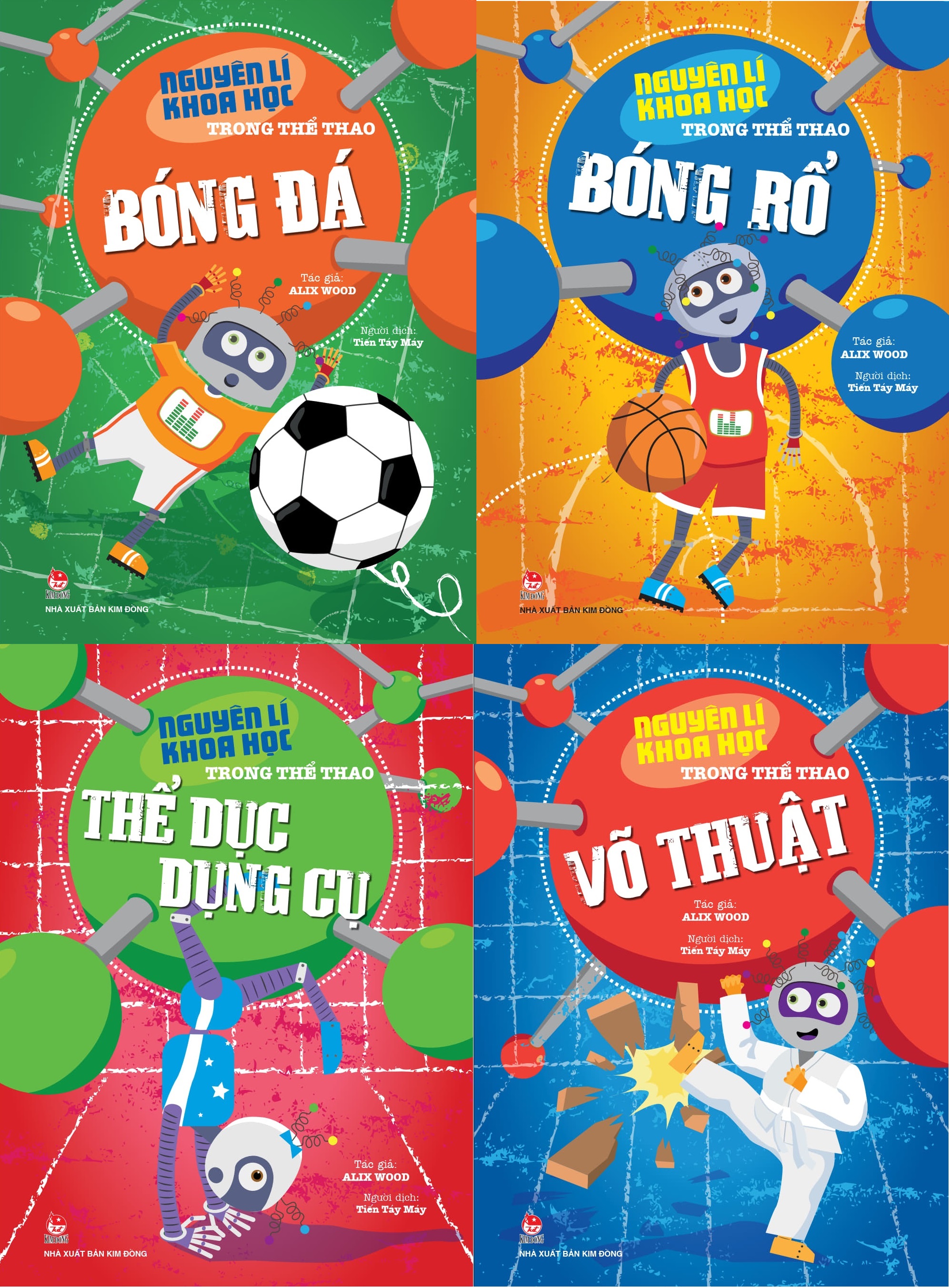 Trọn bộ 4 cuốn Nguyên lý khoa học trong thể thao