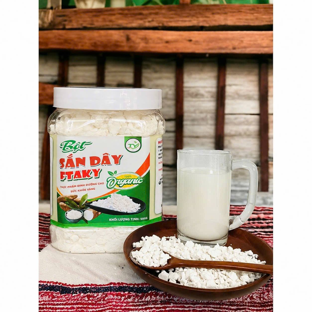 1 Kg Bột sắn dây nguyên chất loại đặc biệt thơm ngon
