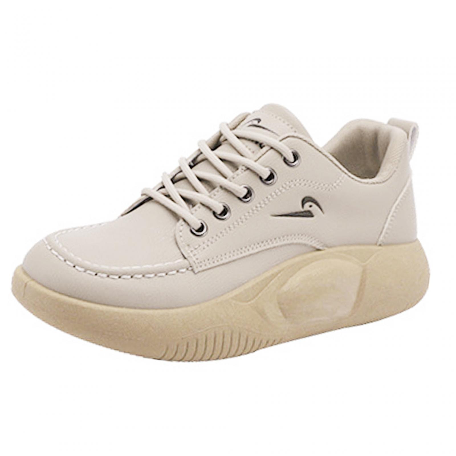 Thick Soled Women Casual Sneakers Waterproof Sports Shoes for Walking Work