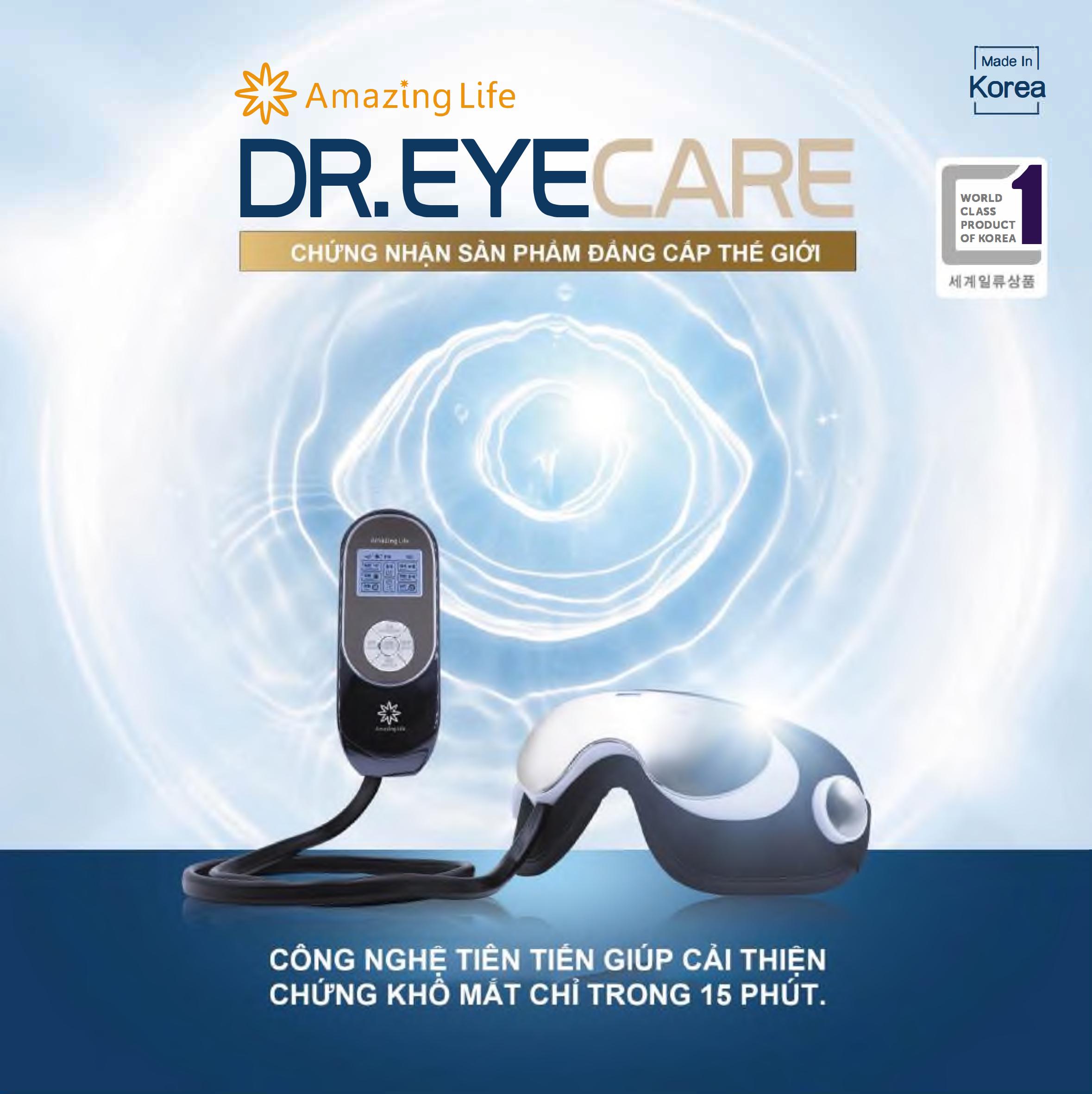 Máy nhiệt rung nén ép trị liệu khô mắt DR. EYECARE - Hàn quốc