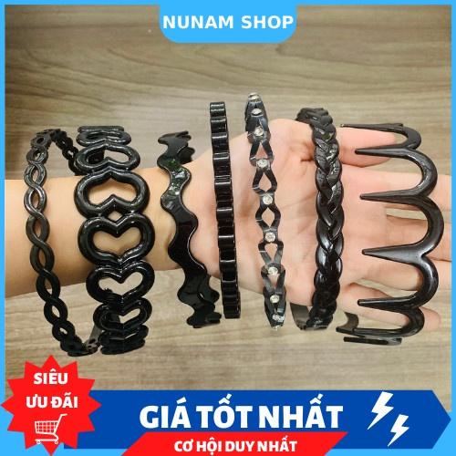 Bờm cài tóc màu đen nhiều mẫu lựa chọn cực đẹp Nunam shop