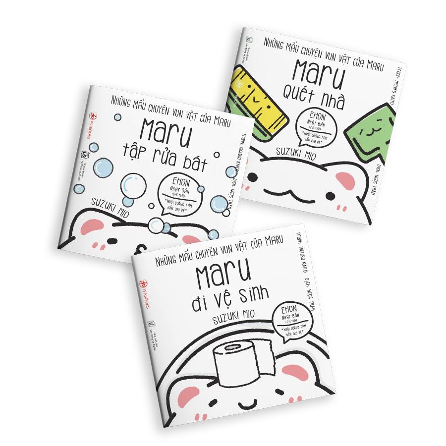 - Bộ 3 cuốn Maru giúp mẹ - dành cho trẻ từ 2 tuổi - Bản Quyền
