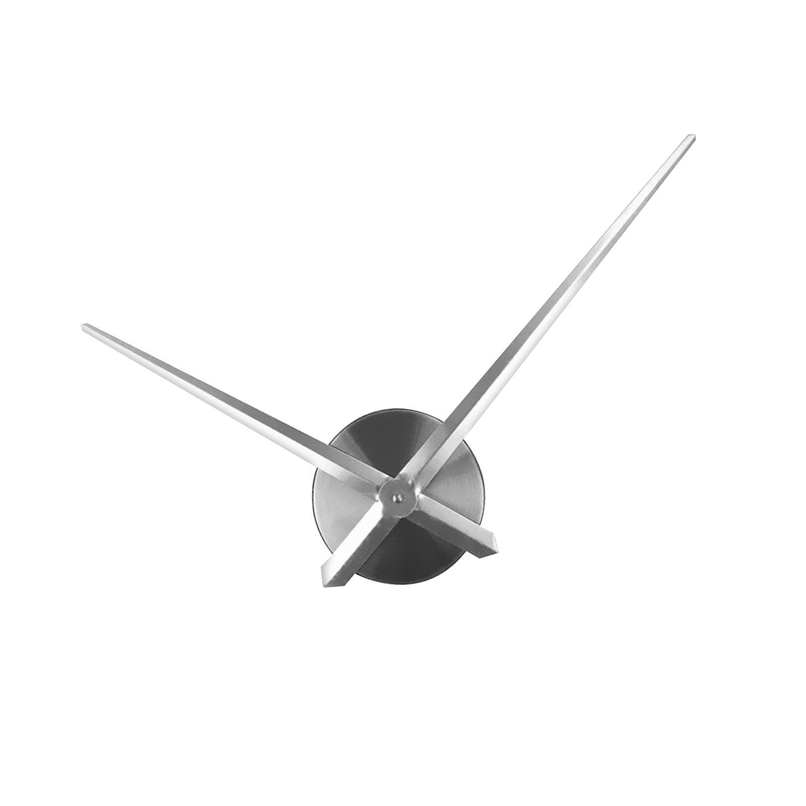 DIY Clock Movement, Minute Hands, Hour Hand, Long Shaft Clock Accessories, Clock Repair Kit for Bedroom, Kitchen, Living Room