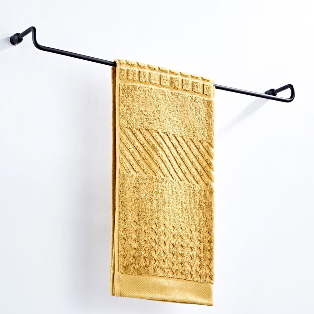Brass Bathroom Towel Rack Towel Shelf Wall Mounted Towel Bar