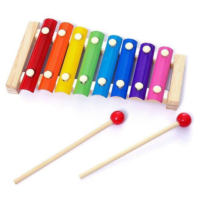 Nhạc cụ Đàn Gõ Xylophone 8 Thanh Cho Bé