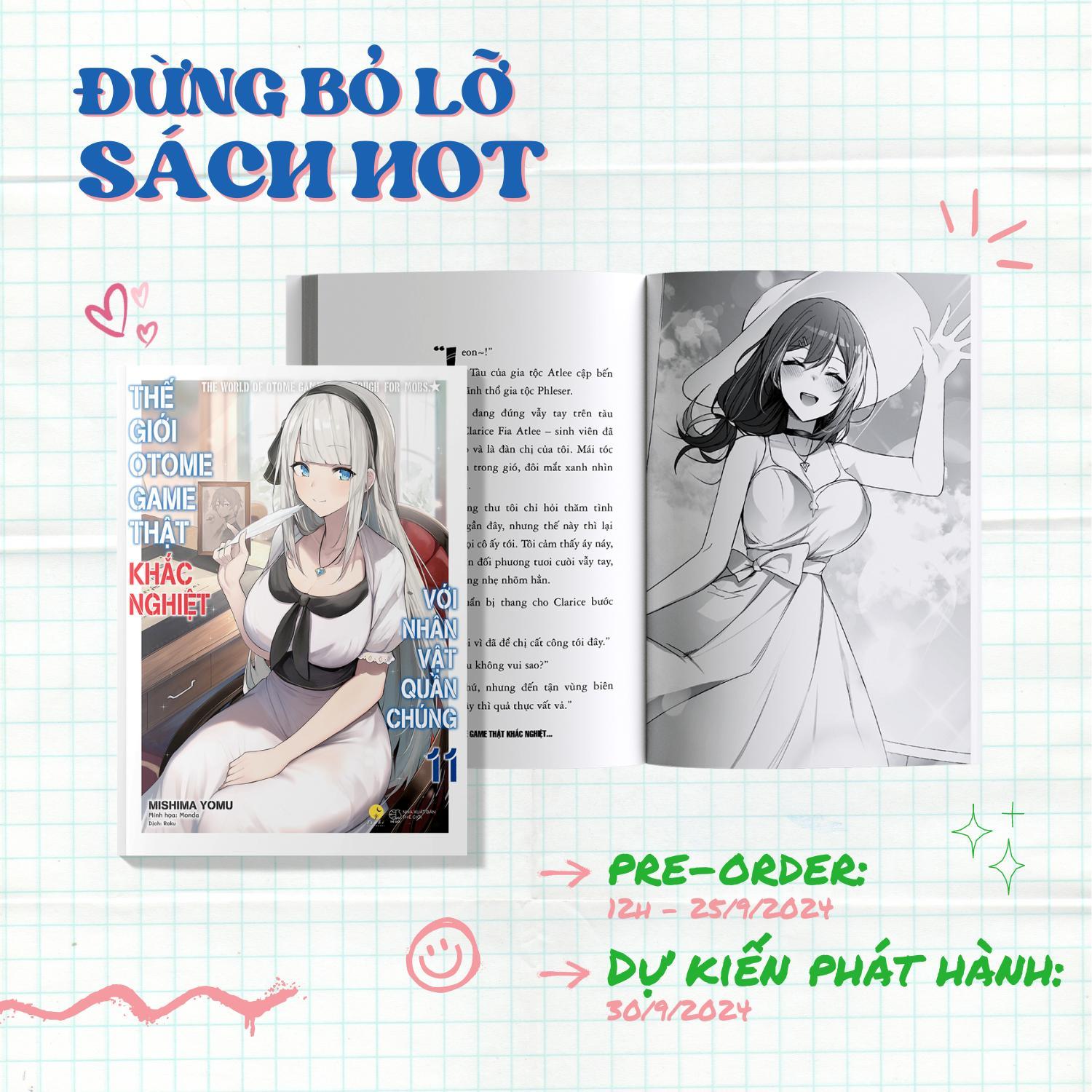 Thế Giới Otome Game Thật Khắc Nghiệt Với Nhân Vật Quần Chúng - Tập 11 - Bản thường