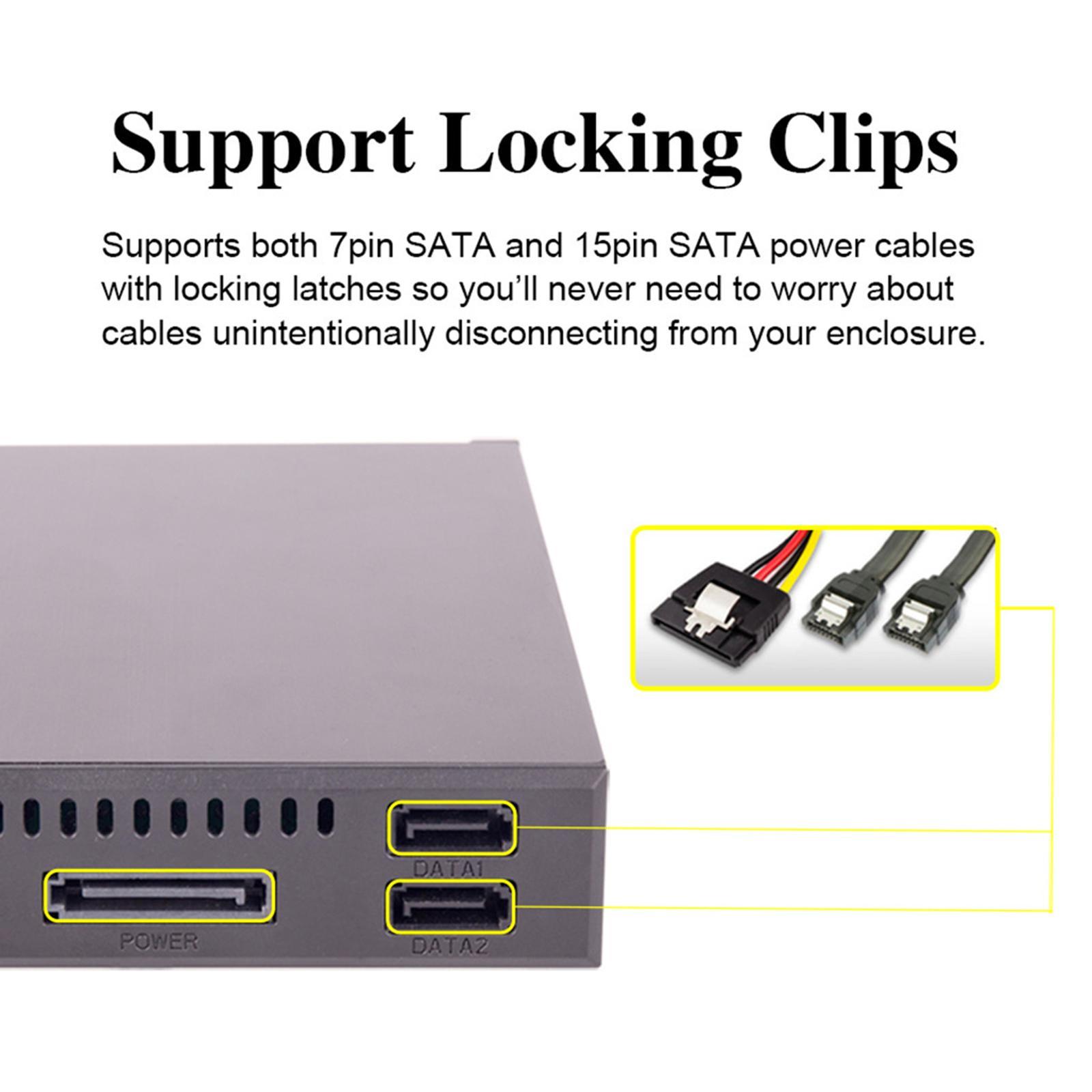 Dual Bay 2.5"  HDD/SSD Tray Mobile Rack Parts for 3.5"Floppy Drive of PC