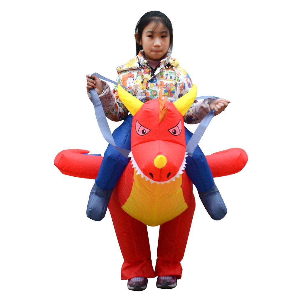 Trang phục khủng long bơm hơi cho trẻ em cosplay cho buổi biểu diễn sân khấu tiệc Halloween