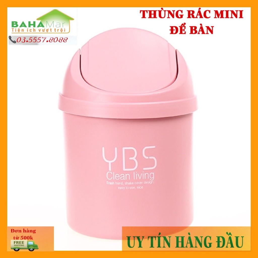 HỘP RÁC MINI ĐỂ BÀN &quot;BAHAMAR&quot; tiện để bàn nước, bàn làm việc. rất nhỏ gọn sạch sẽ và tiện sử dụng