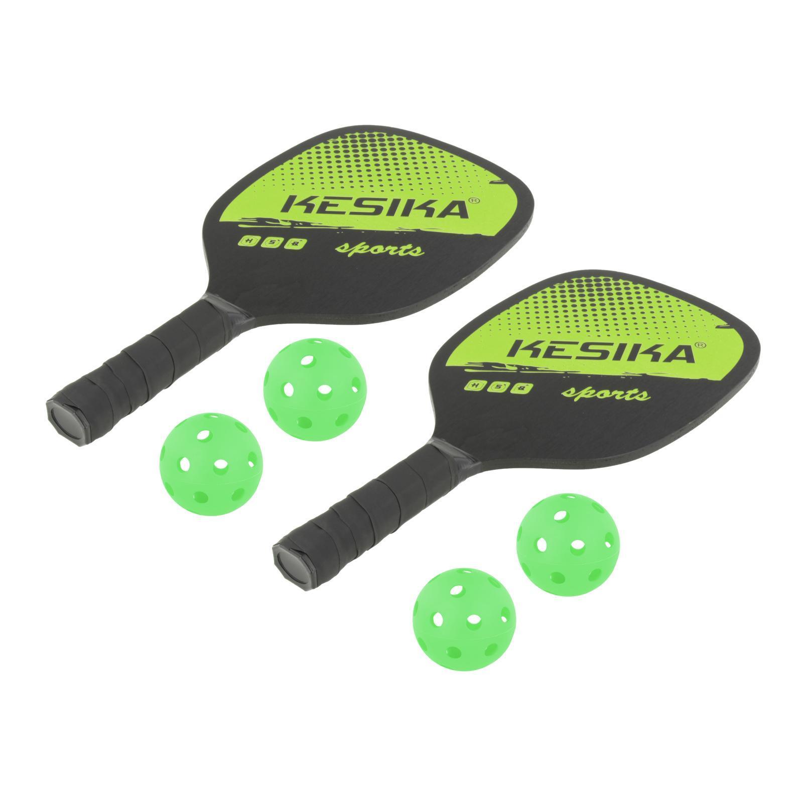 Professional Pickleball Paddles Comfort Grip with Bag 4 Balls Racquets