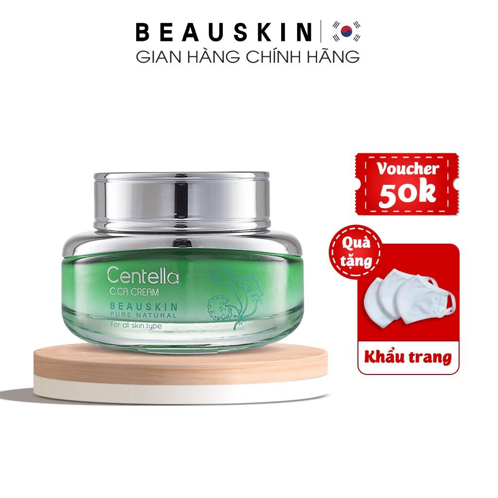 Kem Dưỡng Da Chiết Xuất Rau Má BEAUSKIN Centella Cica Tái Tạo Phục Hồi Da, Ngăn Ngừa Lão Hóa 50gr