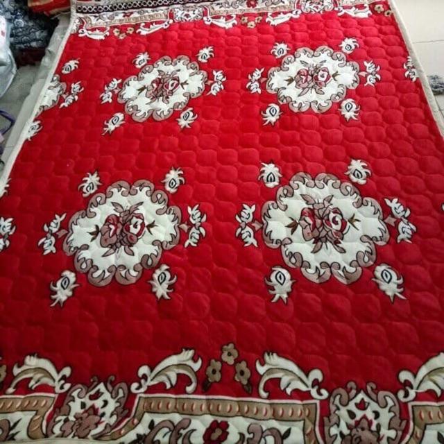 Thảm nỉ trải giường hoa văn siêu ấm