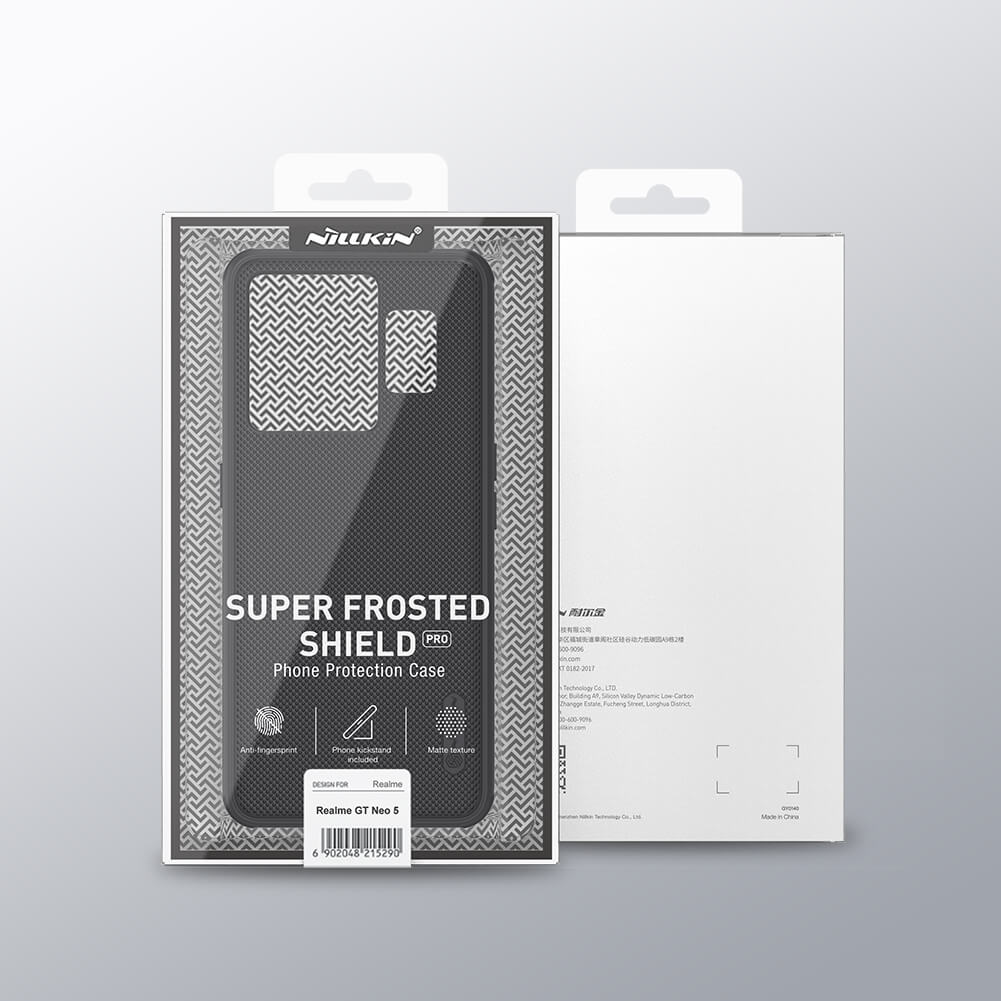 Ốp lưng dành cho Realme GT Neo 5 cao cấp Nillkin Frosted Shield Pro - Hàng nhập khẩu