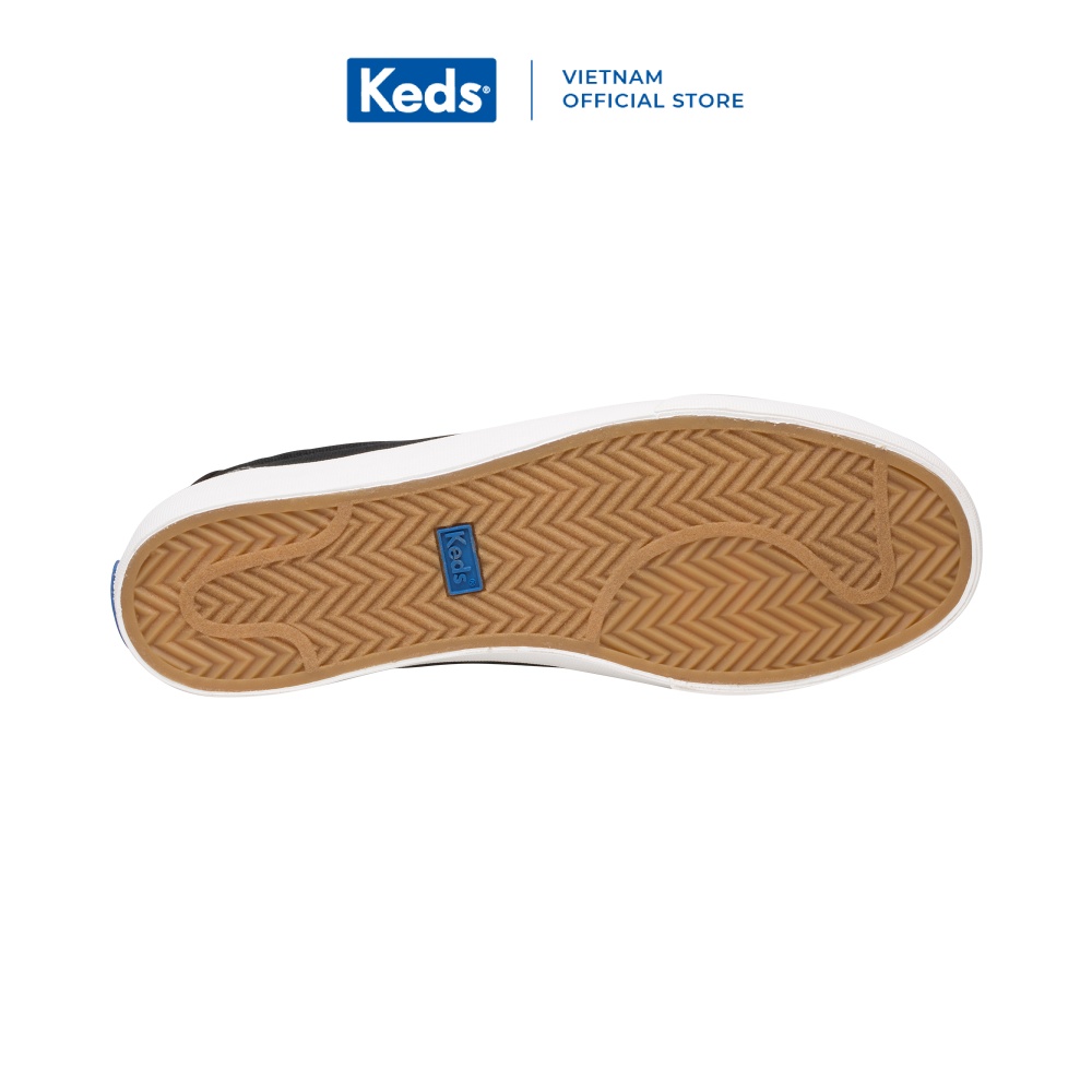 Giày Keds Nữ - Crew Kick 75 Canvas Black - KD061179