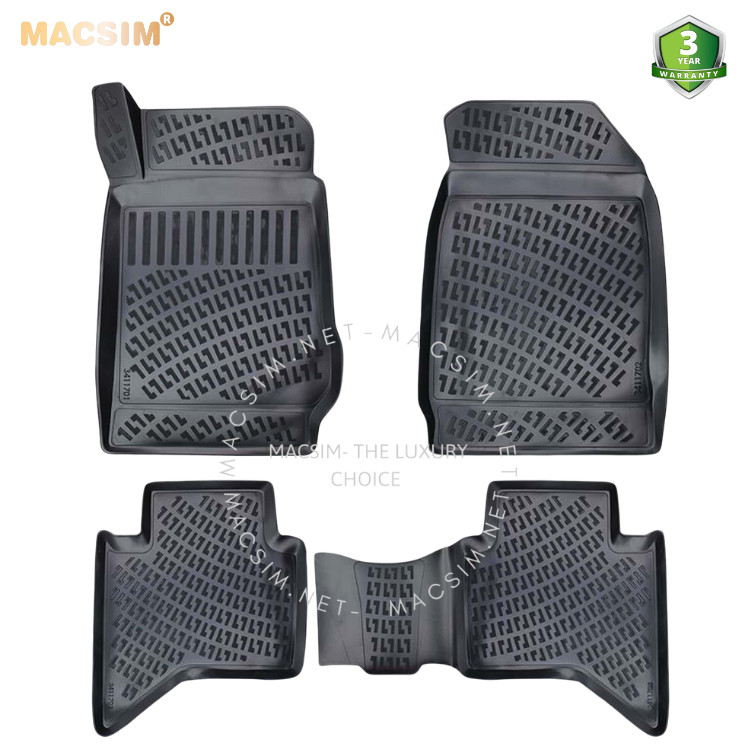 Thảm lót sàn ô tô nhựa TPU Silicon Isuzu D-Max 2019- Nhãn hiệu Macsim