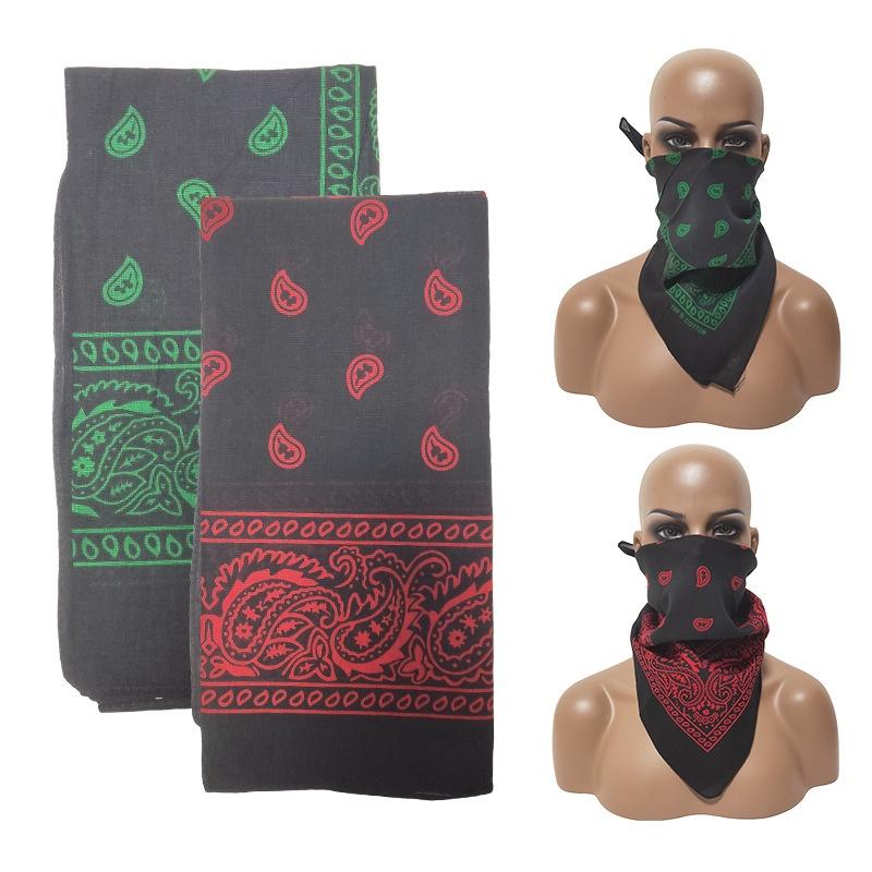 Hình ảnh Khăn bandana màu mới kèm móc chain (theo lựa chọn)