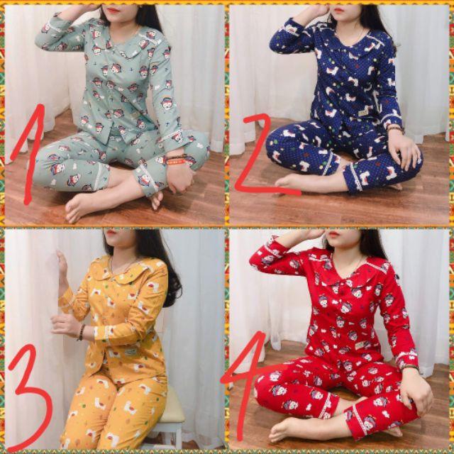 Đồ bộ mặc nhà, sau sinh đẹp rẻ 4 màu ảnh thật