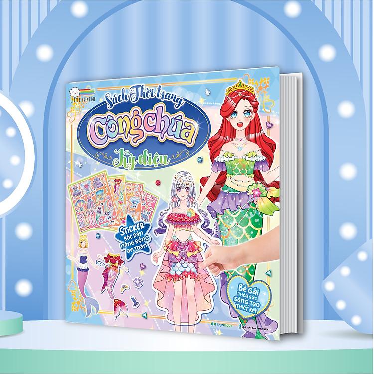 Sách Thời trang Công chúa Kỳ diệu (4 trang stickers)