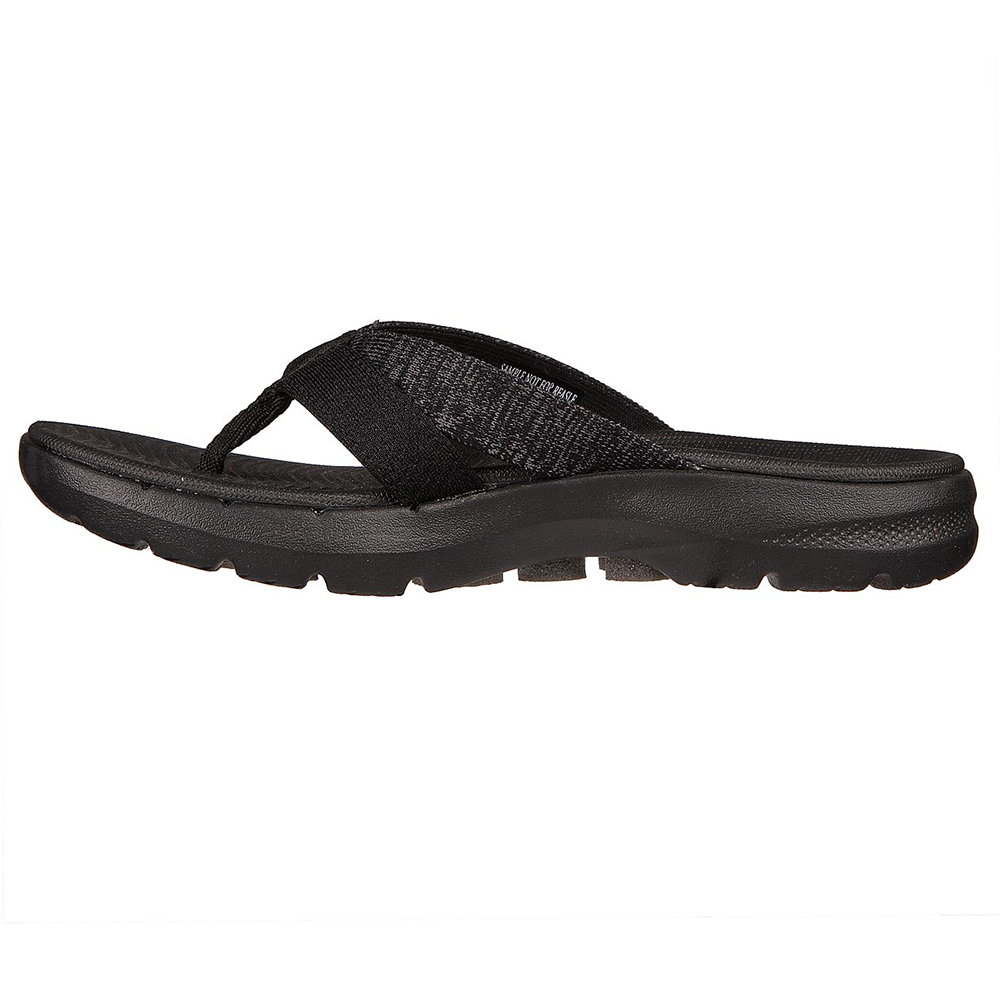 Skechers Nữ Dép Xỏ Ngón Gowalk 6 Sandal - 141010-BKGY