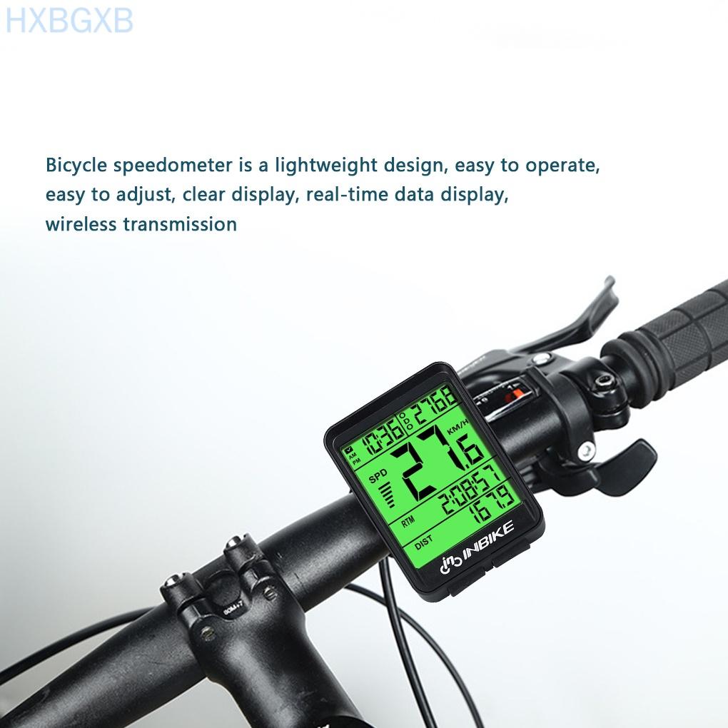 Bike Speedometer Digital Odometer Wireless Portable Bicycle Speedometer