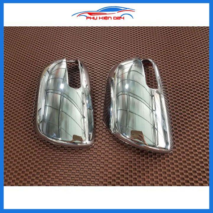 Ốp gương Fortuner 2009-2010-2011-2012-2013-2014-2015-2016 mạ crom bảo vệ chống trầy trang trí làm đẹp xe
