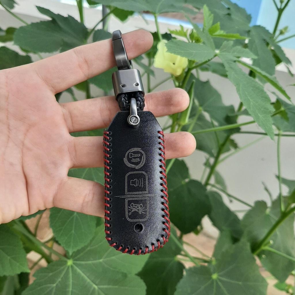 Bao Da Chìa Khóa SH, PCX, SH Mode, Cub 125, Adv. Da Bò Nhập Khẩu ITALIA, Khắc Tên + Số ĐT Chủ Xe