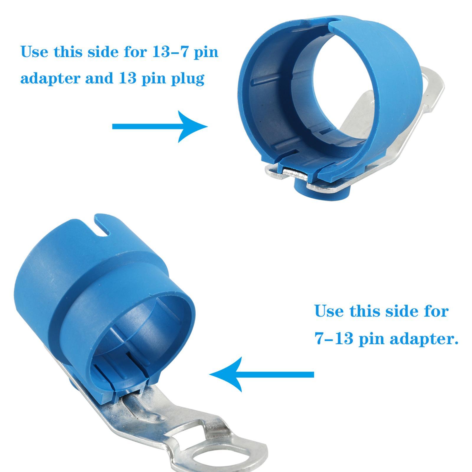Trailer Plug Adapter Holder 7 Pin 13 Pin Accessory Waterproof Protection