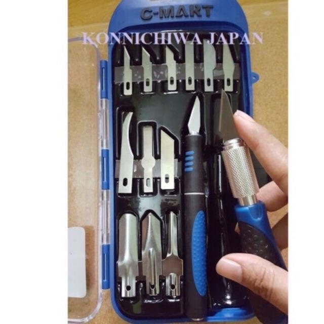 Bộ sản phẩm 14 lưỡi ghép chiết cây asaki