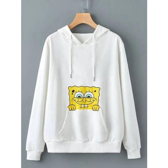 Áo Nỉ Bông Hình Cartoon Cute Hoodie tay dài ấm áp gia đình trẻ em full size unisex 3158 Store