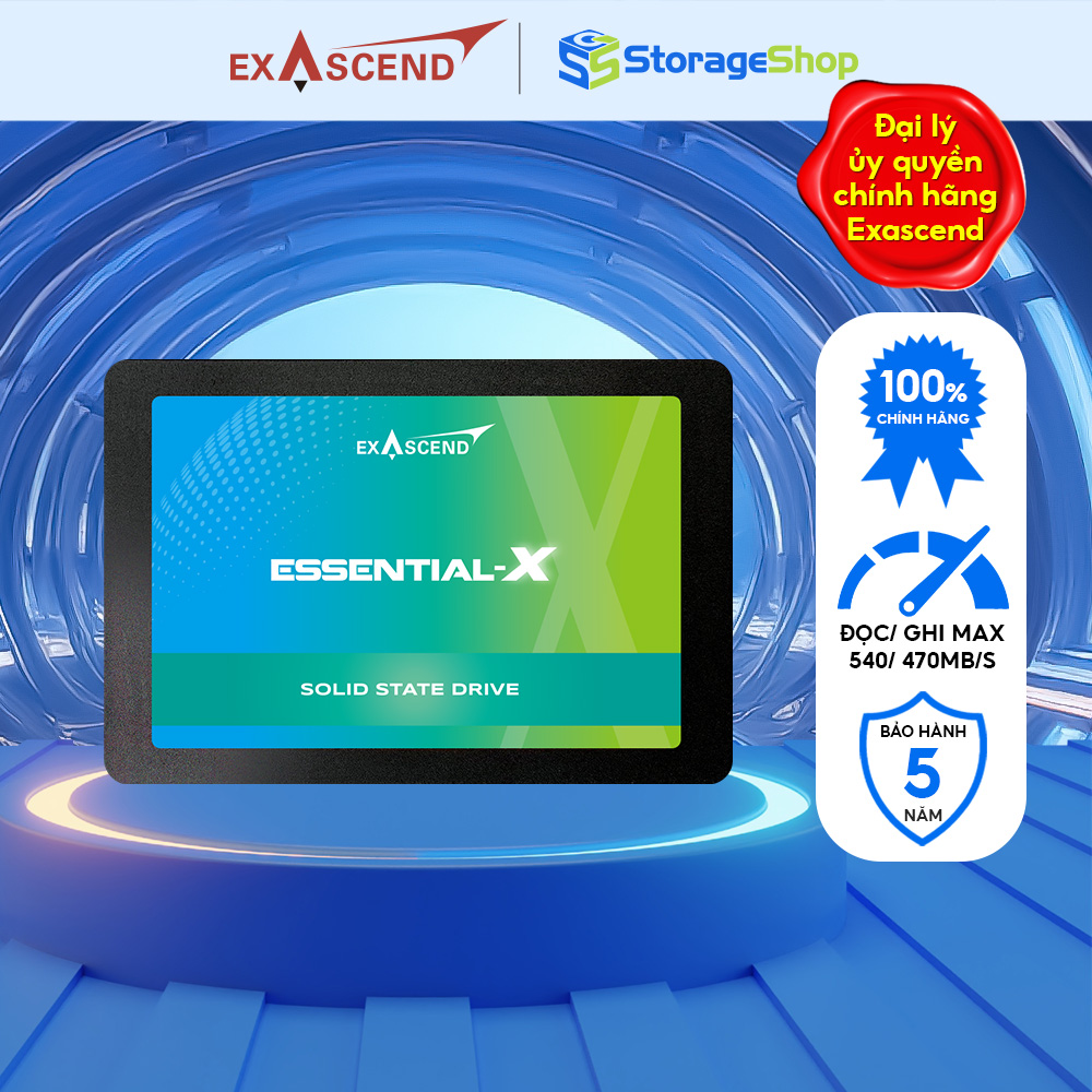 Ổ cứng SSD Exascend Essential-X SATA-III 2.5 inch Hàng chính hãng