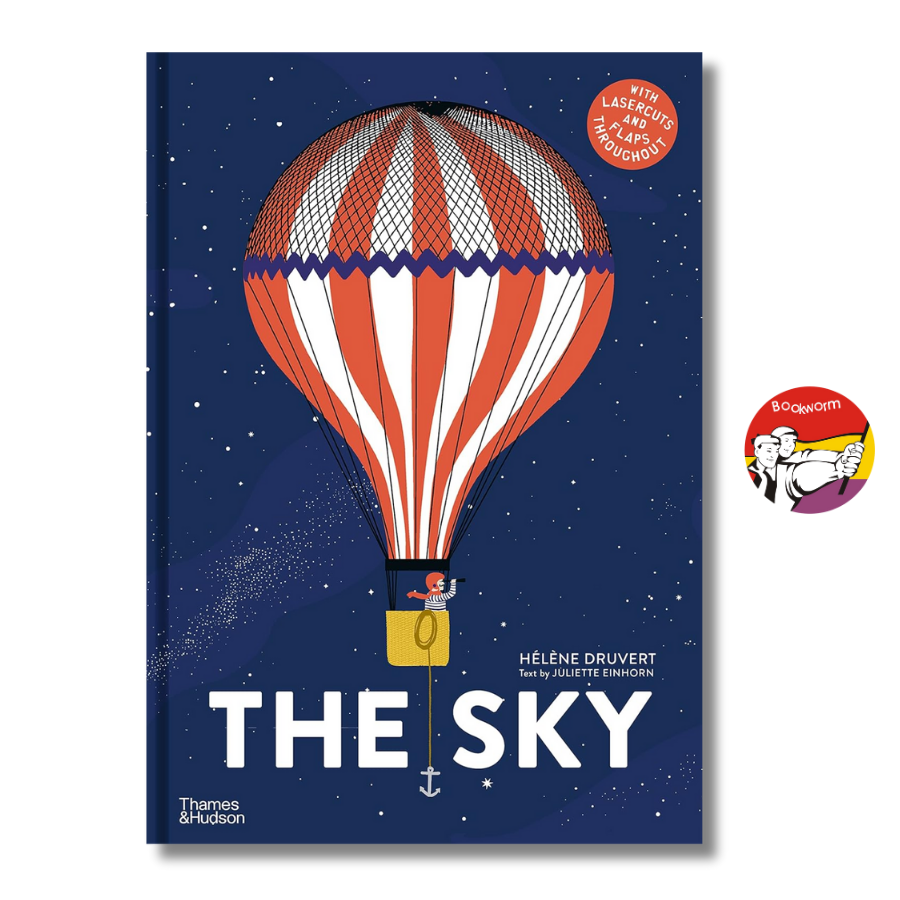 Sách - The Sky by Hélène Druvert | Children's Infographic Book - Science Book | Sách ngoại văn