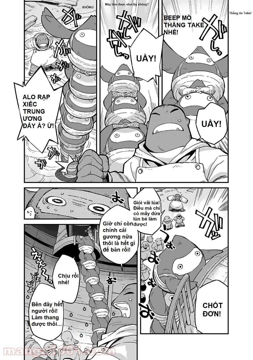 ngay cả khi hậu tận thế, thật hạnh phúc vẫn còn được sống... chapter 17 12