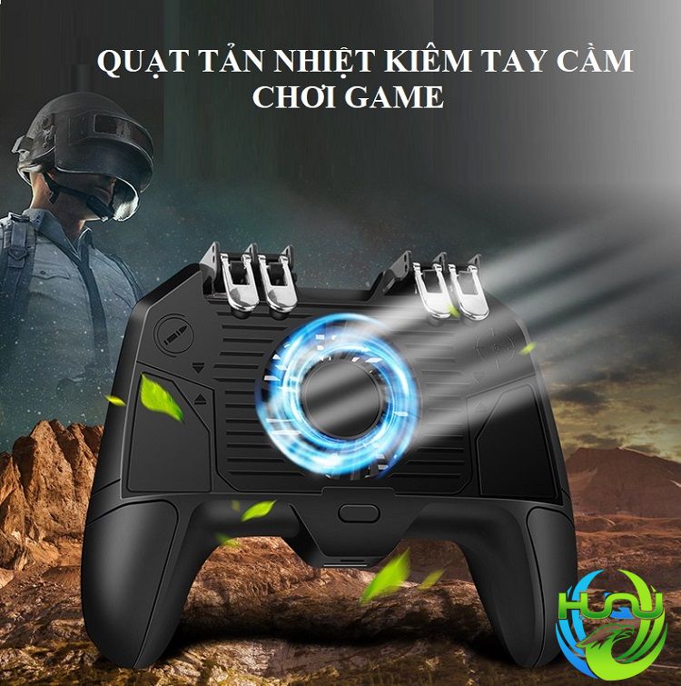 Tản Nhiệt Điện Thoại Kiêm Tay Cầm Chơi Game Huqu HQ-F8