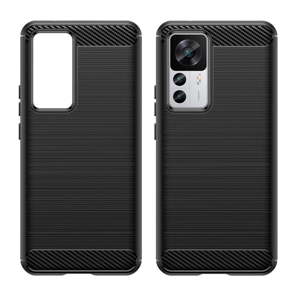 Ốp lưng dành cho Xiaomi 12T Pro Redmi K50 Ultra ốp silicone mềm Carbone phay xước chống sốc chống vân tay