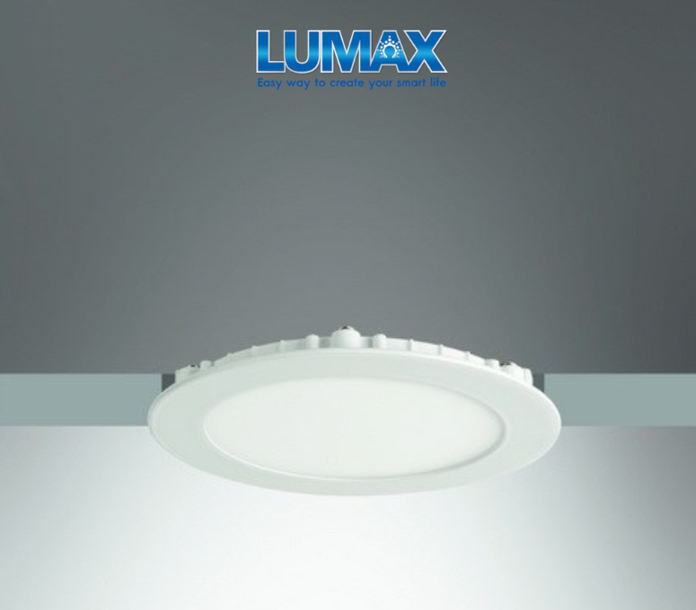 ĐÈN LED ÂM TRẦN LUMAX#RPL130/W-9LED/3K  - TUỔI THỌ 30,000 GIỜ - XX THÁI LAN