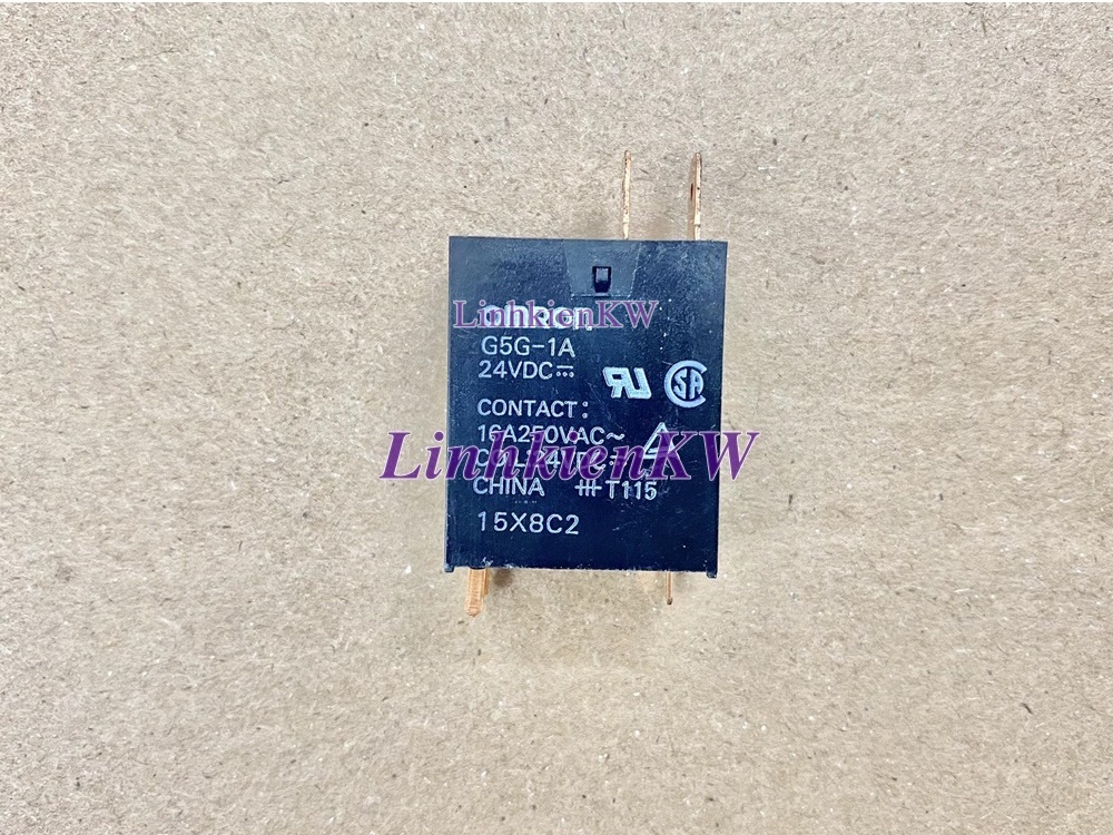 Rơ le G5G-1A 24VDC Relay 24V 16A mới chính gốc 100%.