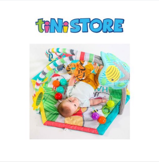 tiNiStore-Đồ chơi thảm nằm chơi gấu Pooh Bright Starts 10996