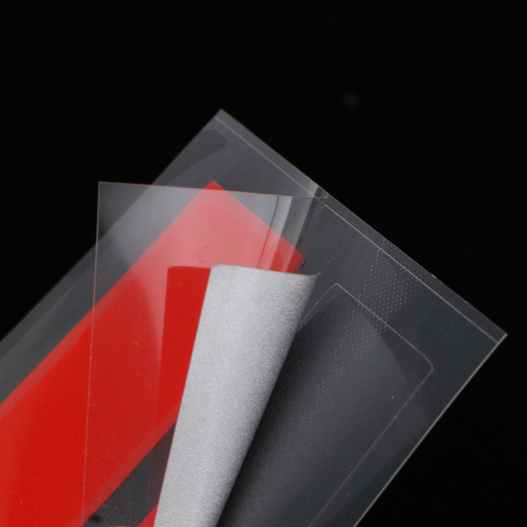 4x5D Car Accessories Rearview Mirror Carbon Fiber Sticker Vinyl Stripe Decal