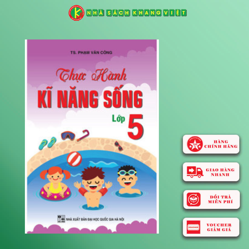 Sách Thực Hành Kỹ Năng Sống Lớp 5 Màu