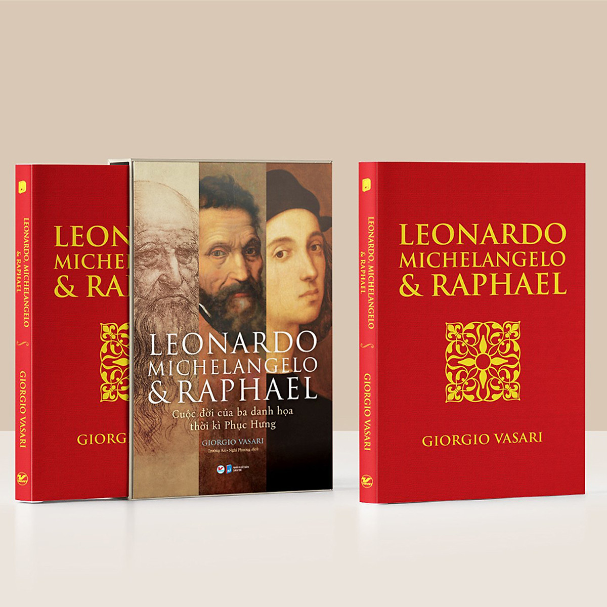 Sách Leonardo Michelangelo Và Raphael- Cuộc Đời Ba Danh Họa Thời Kì Phục Hưng
