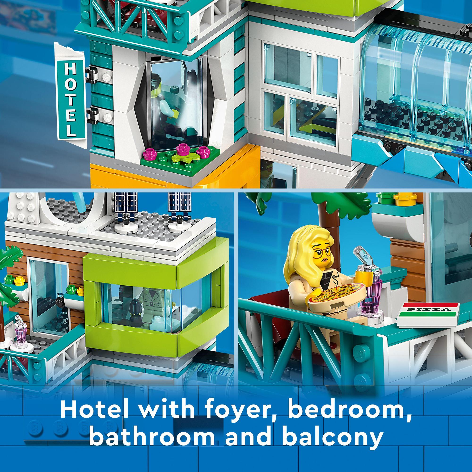 LEGO City 60380 Đồ chơi lắp ráp Trung tâm thành phố (2,010 chi tiết)