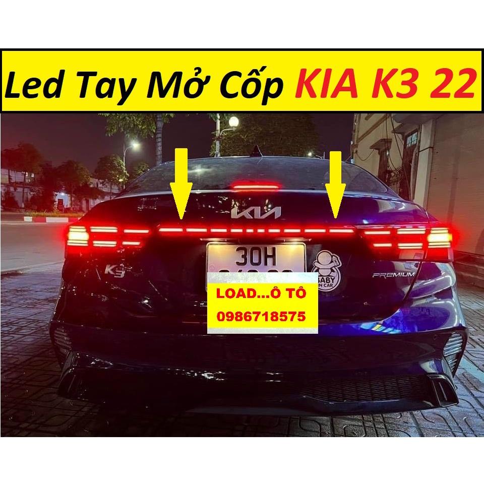 Led Trang Trí Tay Mở Cốp KIA K3 2022-23 Mẫu Led Chạy Cao Cấp